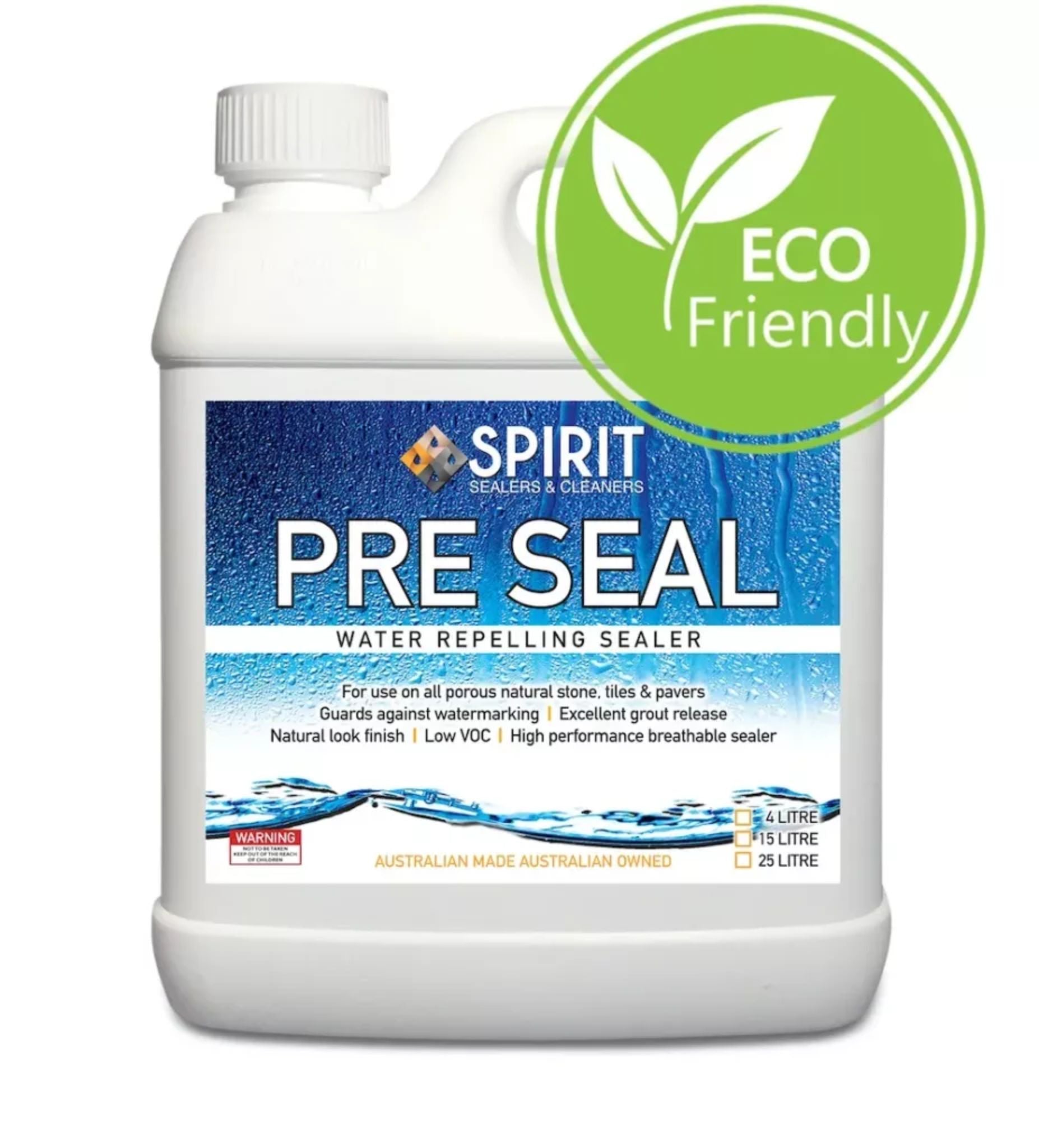 Spirit Waterbased Pre Seal